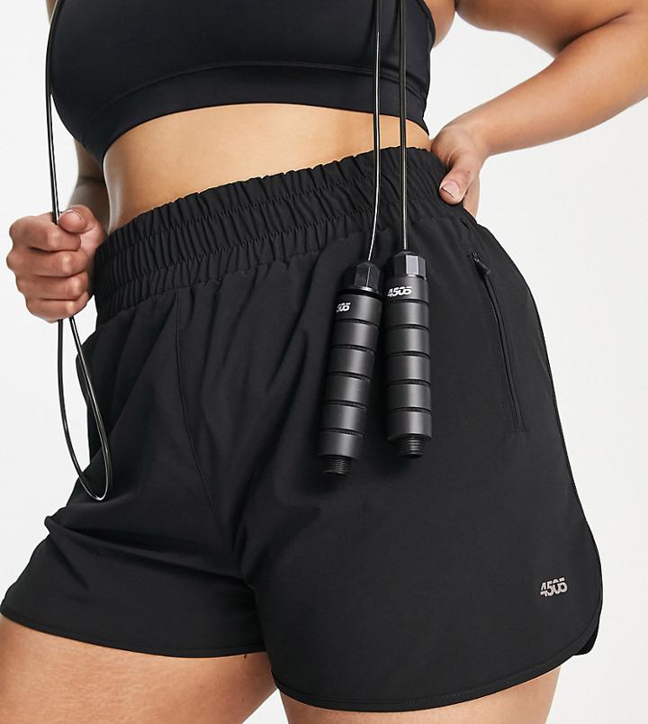 Asos 4505 Curve Boxing Short-black