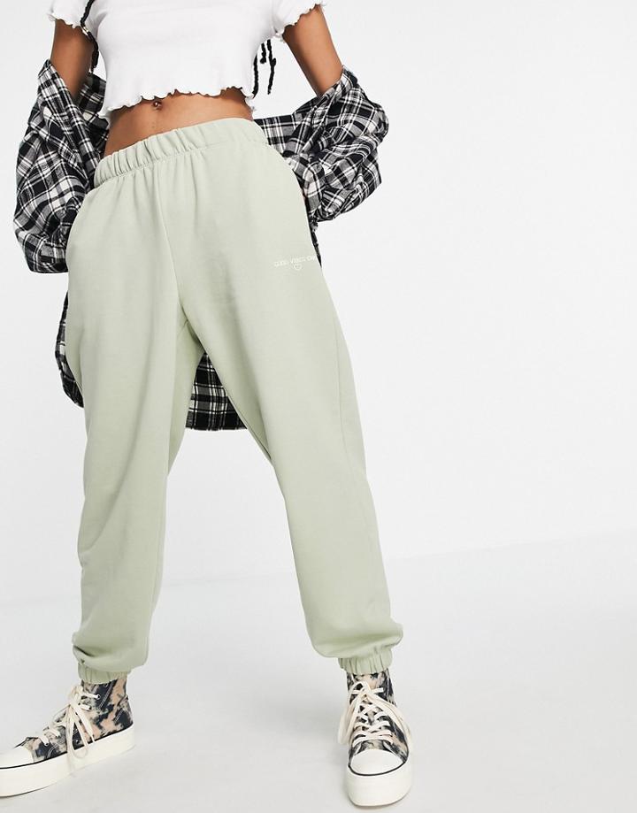 Only Sweatpants In Sage - Part Of A Set-green