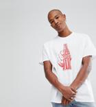 Reclaimed Vintage Inspired X Coca Cola Oversized T-shirt With Bottle Print - Black