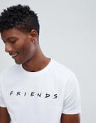 Asos Design Friends T-shirt - White