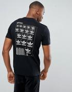 Adidas Originals Graphic T-shirt Bq3076 - Black