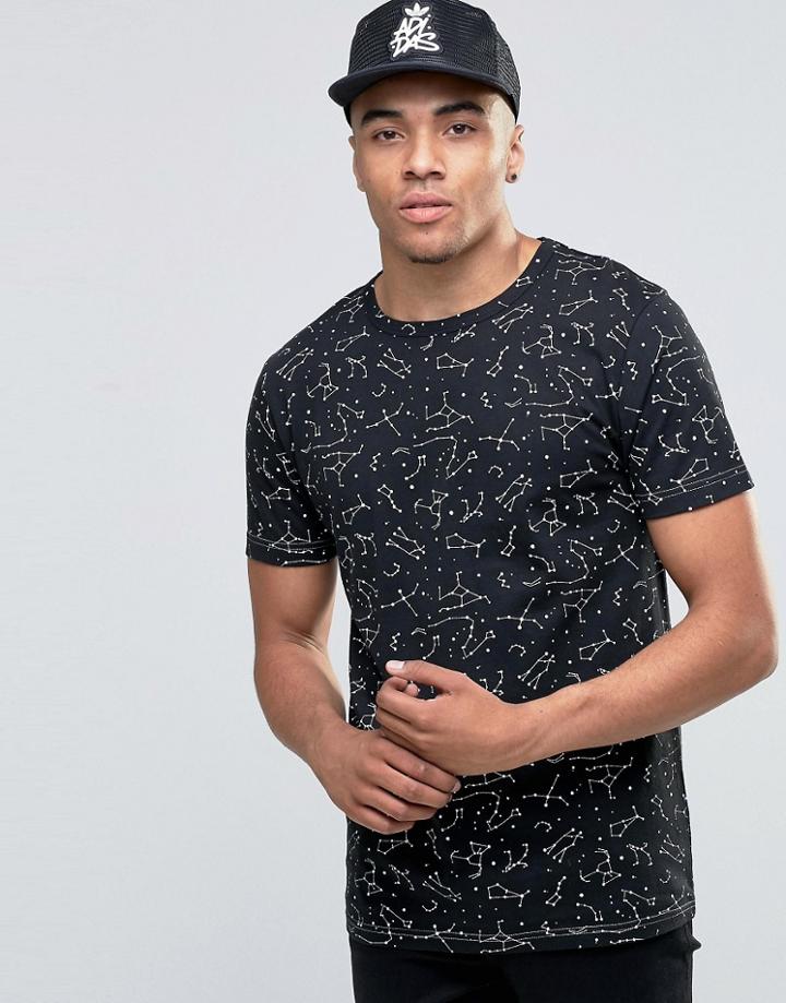 D-struct Constelation T-shirt - Black