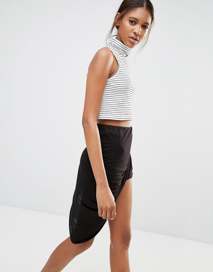 Y.a.s Yasvergi Rollneck Stripe Top - Multi