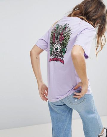 Santa Cruz Eagle Eye T-shirt - Purple