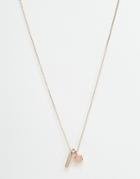 Orelia Geo Nugget Ditsy Necklace - Multi