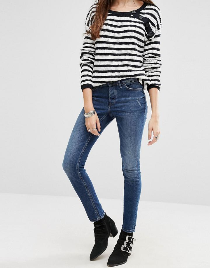 Blend She Casual Joelle Skinny Jeans - Blue