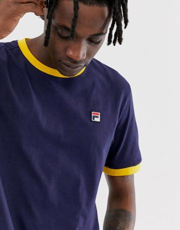 Fila Marconi Ringer T-shirt In Navy