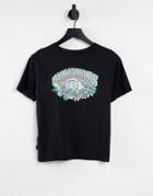 Quiksilver Oceanpicture Short Sleeve T-shirt In Black