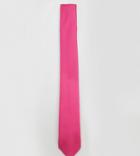 Noose & Monkey Tie In Cotton Sateen - Pink
