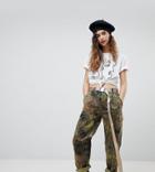 Reclaimed Vintage Flecktarn Camo Pants - Multi