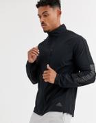 Adidas Performance Windbreaker Jacket In Black