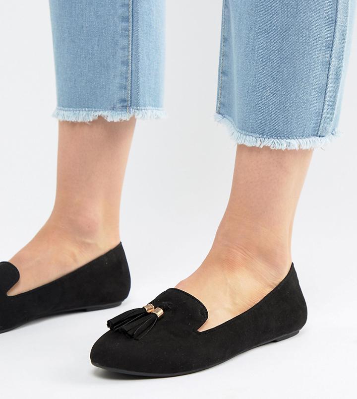 Park Lane Flat Loafers - Black