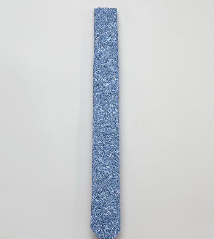 Noak Tie In Blue Fleck - Blue