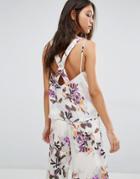 Vero Moda Floral Cross Back Top - Multi