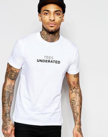 Underated Tres T-shirt - White
