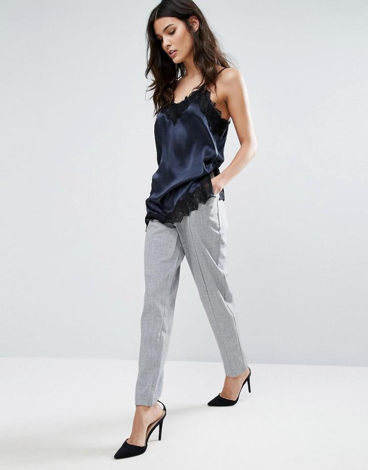 Y.a.s Slady Elastic Pant - Gray