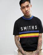 Asos Relaxed T-shirt With Smith's Athletics Print - Black