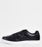Ben Sherman Wide Fit Minimal Lace Up Sneakers In Black