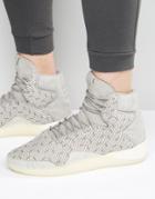 Adidas Originals Tubular Instinct Primknit Sneakers In Gray S76517 - Gray