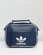 Adidas Originals Mini Airliner Bag In Navy - Navy