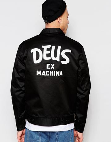 Deus Ex Machine Workwear Jacket - Black