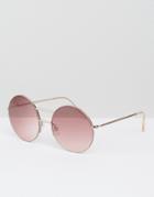 Somedays Lovin Round Sunglasses - Pink