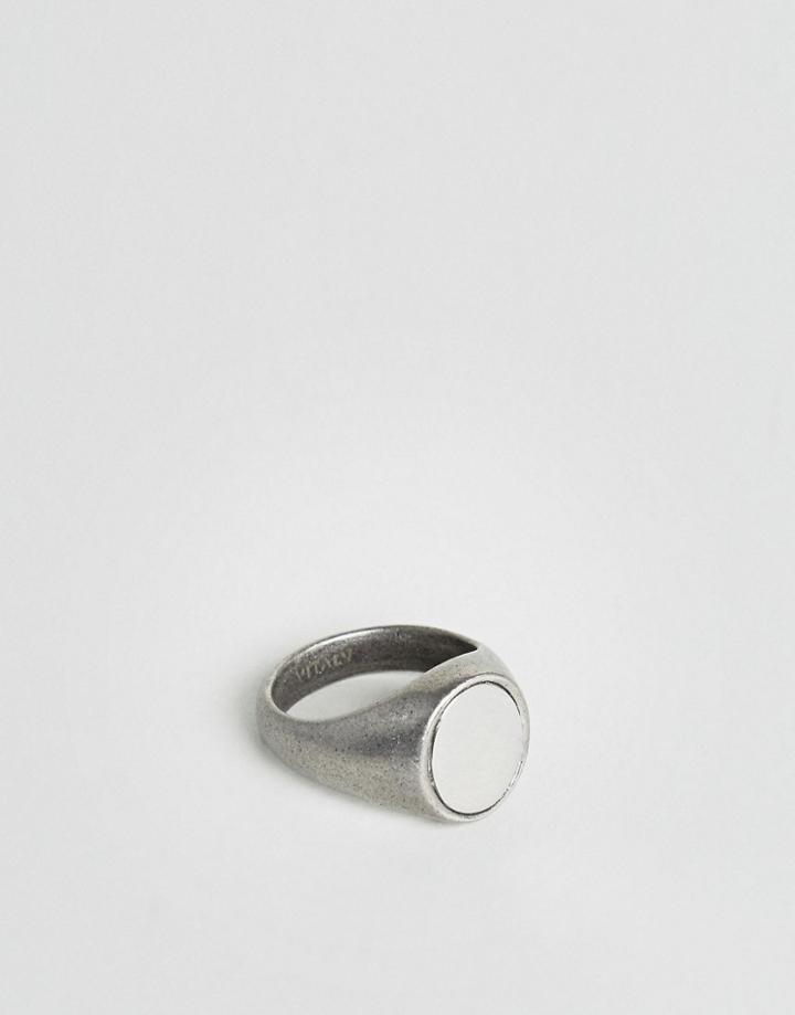 Vitaly Pryde Ring In Silver - Silver