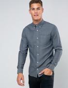 Jack & Jones Premium Smart Shirt With Button Down - Blue