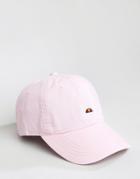 Ellesse Dad Cap With Small Embroidered Logo - Pink