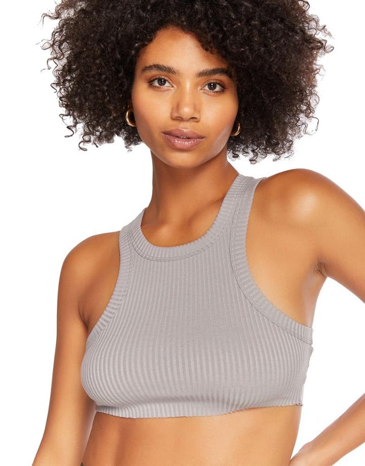 Steele Lorienza Tank In Gray-white
