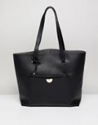 New Look Tote Bag In Black - Black