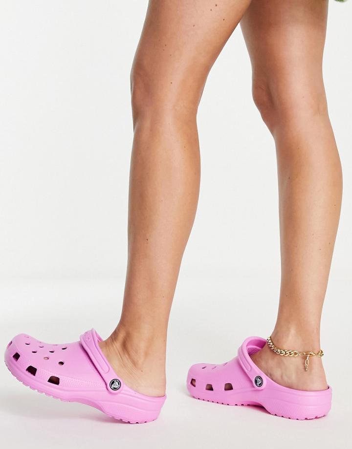 Crocs Classic Shoe In Taffy Pink