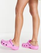 Crocs Classic Shoe In Taffy Pink