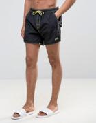 Boss By Hugo Boss Lobster Swim Short In Black - Black