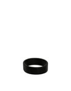 Asos Ring In Matte Black Finish - Black