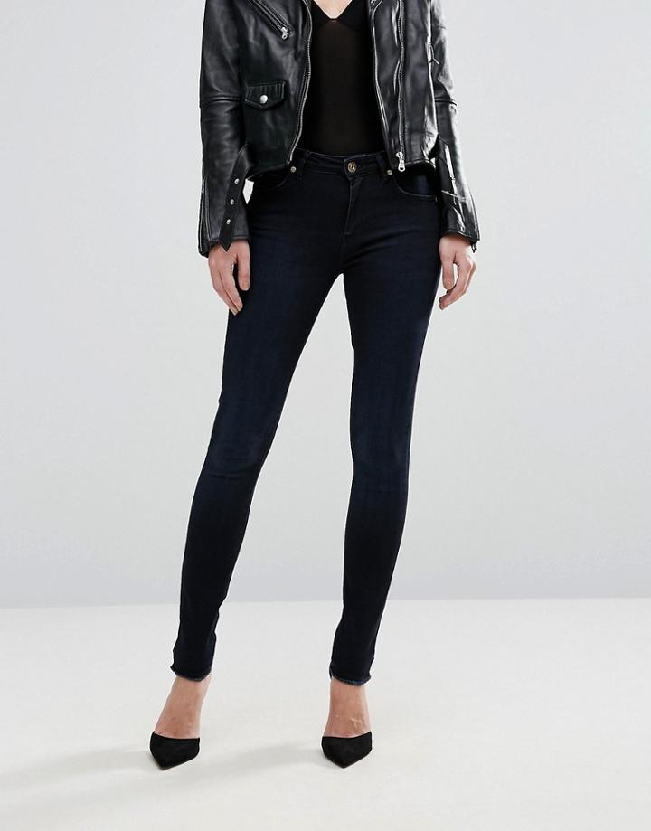 Supertrash Paradise Mh Fringed Hem Jeans - Black