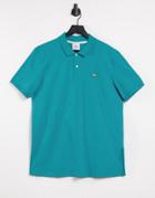 Lacoste Unisex Live Slim Fit Stretch Cotton Pique Polo Shirt-green