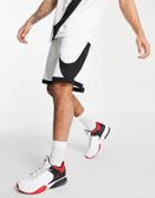 Nike Basketball Dri-fit Hbr 3.0 Shorts In White