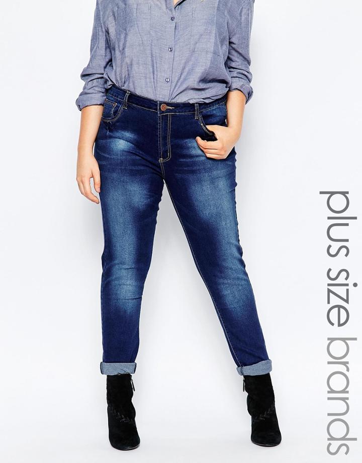 Praslin Plus Slim Jeans - Blue Denim
