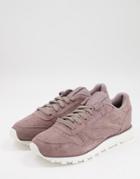 Reebok Classics Leathers Sneakers In Sandy Taupe-brown