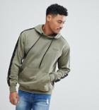 Nicce London Hoodie With Side Stripes Exclusive To Asos - Green