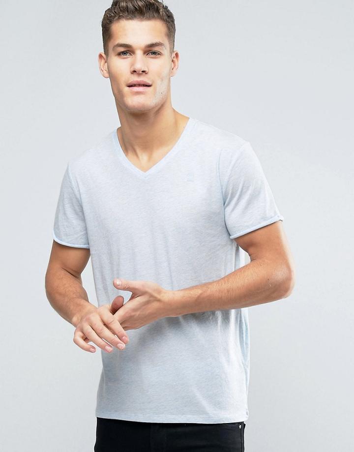 G-star Mikan V-neck T-shirt - Blue
