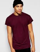 New Look T-shirt In Burgundy - Red