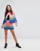 Missguided Ombre Tassel Shorts - Multi