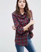 Asos Ultimate Red Check Shirt - Multi