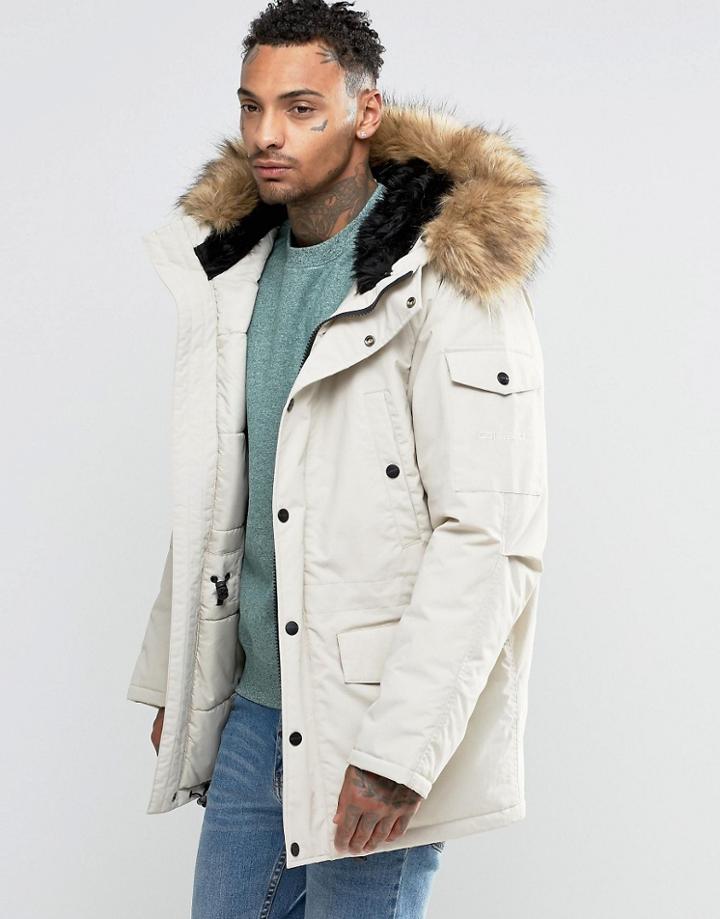 Carhartt Wip Anchorage Parka - Stone