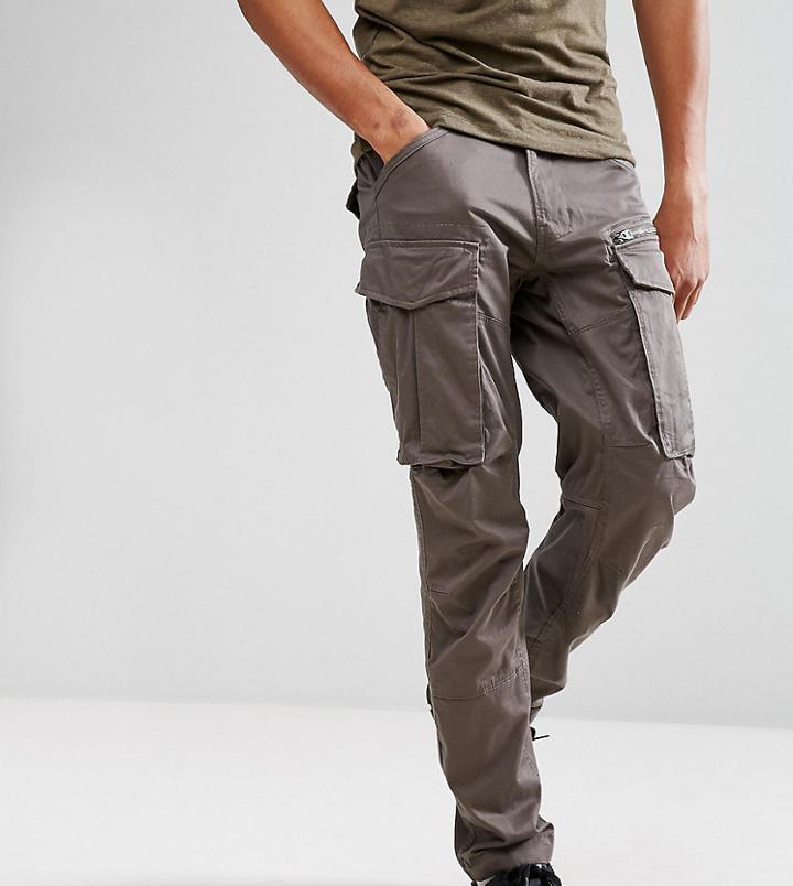 G-star Rovic Zip Cargo Pants 3d Tapered - Gray