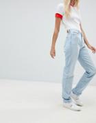 Tommy Jeans Classics High Rise Mom Jeans - Blue