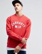 Carhartt Wip Script Sweatshirt - Red