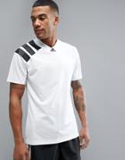 Adidas Tango Retro T-shirt In White Az9708 - White